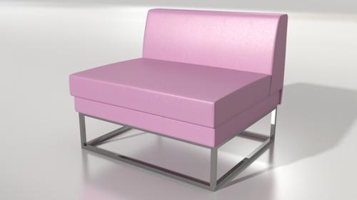 Armchair-without side-different legs preview image
